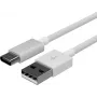 ShiverPeaks Flexline USB laadimis- ja sünkroonimiskaabel, USB-A – USB-C, 2.0, ABS, valge, 1,5 m (FL31-13042)