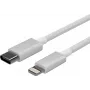 SHIVERPEAKS Flexline USB-C to Lightning kaabel, PD, valge, 1,0 m (FL31-13051)
