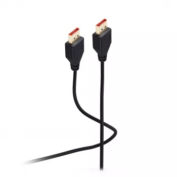 SHIVERPEAKS Flexline DisplayPort-kaabel 1.4, isane-isane, UHD 8K, eriti õhuke, must, 1,0 m (FL31-69025)