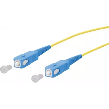 METZ CONNECT OpDAT Patch Cable SC-S/SC-S OS2 1.0 m Yellow 2.0 mm 151P3EOEO10E