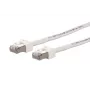 METZ CONNECT Ultraflex500 Patch-kaabel RJ-45 (M) kuni RJ-45 (M) 10,0 m S/FTP CAT 6 varjestatud halogeenivaba valge (13084VA088-E)