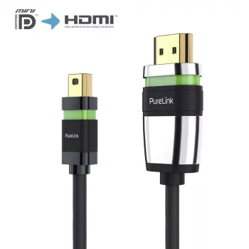 PureLink Ultimate Series ULS2000-010 Mini DisplayPort to HDMI kaabel 1,0 m must