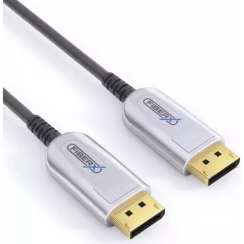 PureLink FiberX Series FX-I250 DisplayPorti kaabel - DisplayPort 1.2 - 15m - Must