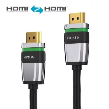 PureLink Ultimate Series Ultra High Speed HDMI-kaabel Ethernetiga 1,0 m kolmekordse varjestusega must 8K 60Hz
