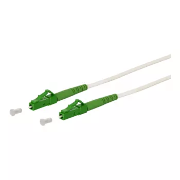 METZ CONNECT OpDAT Fiiberoptiline ühenduskaabel LC APC kuni LC APC ühemoodiline OS2 3m valge