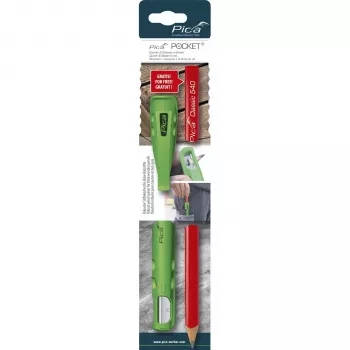 Pica Pocket koos 1 tisleripliiatsiga 24cm