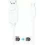 Purelink iSeries DisplayPort to Mini DisplayPort kaabel 1,5 m valge lukustusega (IS1100-015)
