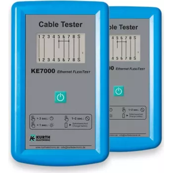 Kurth Electronic KE7000 UTP/STP kaablitester sinine