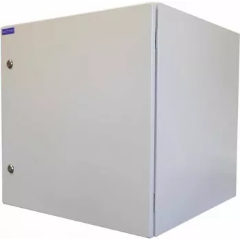 RESISTER 19-tolline võrgukapp Pro Aktiv - Kaitseklass IP54/IP55 - Täisterasest uks - 12U - Laius x Sügavus 600x600 mm - Aktiivne ventilaator - Filter - Helehall (99RRA19WV126MG)