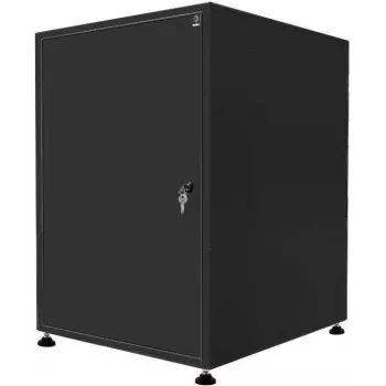 RESISTER 19-tolline kapp - Täiustatud tolmukaitse - 15U - Täisterasest uks - 600x800mm - Must (99RRSJ1568BVT)