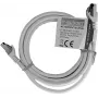 IT-BUDGET Full Copper Premium Patch Cable - Flex AWG 26 - Cat.8.1 - 2000 MHz - Halogen-Free - PoE+ - 40 Gbit - White - 2 m (90ITBFLEX81PK2W)