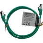 IT-BUDGET Full Copper Premium Patch Cable - Flex AWG 26 - Cat.8.1 - 2000 MHz - Halogen-Free - PoE+ - 40 Gbit - Roheline - 1,5 m