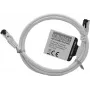 IT-BUDGET Full Copper Premium Patch Cable - Flex AWG 26 - Cat.8.1 - 2000 MHz - Halogeenivaba - PoE+ - 40 GBit - Valge - 1 m (90ITBFLEX81PK1W)