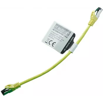 IT-BUDGET Full Copper Premium Patch Cable - Flex AWG 26 - Cat.8.1 - 2000 MHz - Halogeenivaba - PoE+ - 40 Gbit - Kollane - 0,5 m (90ITBFLEX81PK050Y)