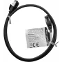 IT-BUDGET Full Copper Premium Patch Cable - Slim AWG 28 - Cat.8.1 - 2000 MHz - Halogen-Free - PoE+ - 40 GBit - Black - 1 m