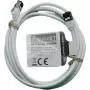 IT-BUDGET Full Copper Premium Patch Cable - Slim AWG 28 - Cat.8.1 - 2000 MHz - Halogen-Free - PoE+ - 40 Gbit - White - 2 m (90ITBSLIM81PK2W)