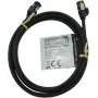IT-BUDGET Full Copper Premium Patch Cable - Slim AWG 28 - Cat.8.1 - 2000 MHz - Halogen-Free - PoE+ - 40 GBit - Must - 3 m (90ITBSLIM81PK3S)