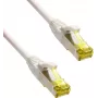 IT-BUDGET Full Copper Premium Patch Cable - Super Flex TPE - Cat.6A - Cat.7 toorikuga - 600 MHz - Halogeenivaba - PoE+ - 10GBit - Valge - 0,15 m (90ITBFLEX6A7PK015W)