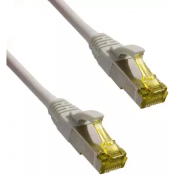 IT-BUDGET Full Copper Premium Patch Cable - Super Flex TPE - Cat.6A - Cat.7 toorikuga - 600 MHz - Halogeenivaba - PoE+ - 10GBit - Hall - 3 m (90ITBFLEX6A7PK3G)
