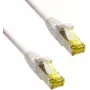 IT-BUDGET Full Copper Premium Patch Cable - Super Flex TPE - Cat.6A - Cat.7 toorikuga - 600 MHz - Halogeenivaba - PoE+ - 10GBit - Valge - 1,5 m