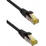 IT-BUDGET Full Copper Premium Patch Cable - Super Flex TPE - Cat.6A - Cat.7 toorikuga - 600 MHz - Halogeenivaba - PoE+ - 10GBit - Must - 0,50 m