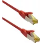 IT-BUDGET Full Copper Premium Patch Cable - Super Flex TPE - Cat.6A - Cat.7 Raw Cable - 600 MHz - Halogeenivaba - PoE+ - 10GBit - Punane - 1 m