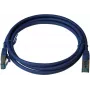 IT-BUDGET Full Copper Premium Patch Cable Cat.6A 500 MHz Halogen-Free PoE+ AWG 26/7 Blue 15 m