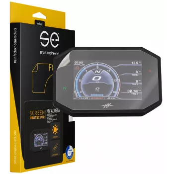 smart.engineered SE-DCP-2-0102-0110-1-M Kaitsekile mootorratta ekraanile - läbipaistev - 2 pakki