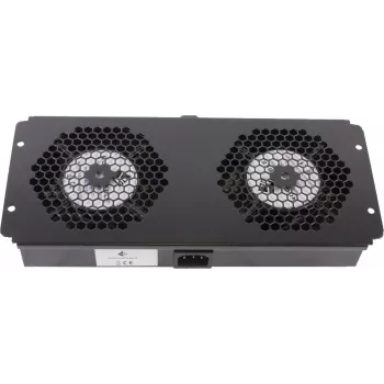 Rockstable 19 Rack Cooling Element - Cooling Fan - Integrated Fan - Steel - Black - 1 Piece - 1.56 kg (RS19-FT66)