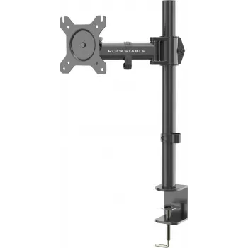 Rockstable RS-MM001 Sissejuhatava taseme ühe monitori alus - Klambri / poldiga kinnitus - 8 kg - 13-32 tolli - 100x100 mm - Must