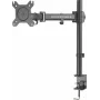 Rockstable RS-MM002 Ühe monitori lauakinnitus - Klambriga/Avakinnitusega - 8 kg - 13-32 tolli - VESA 75x75/100x100 - Must