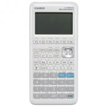 Casio FX-9860GIII-W-ET Graafikakalkulaator, Natural V.P.A.M., 552 funktsiooni, Päike ja Aku, Must