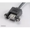 Akasa AK-CBUB06-60BK Sisemine-väline USB 2.0 kaabel, 60 cm, must