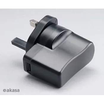 Akasa USB Travel Charger - Power Supply (USB) - White