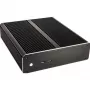 Akasa Euler M A-ITX19-M1BV2 Mini-ITX HTPC korpus - ventilaatorita, alumiinium, must
