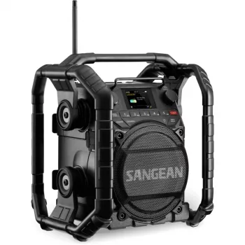 Sangean U-4X Black kaasaskantav DAB+/FM raadio Bluetooth 5.0, IP64, 7W RMS