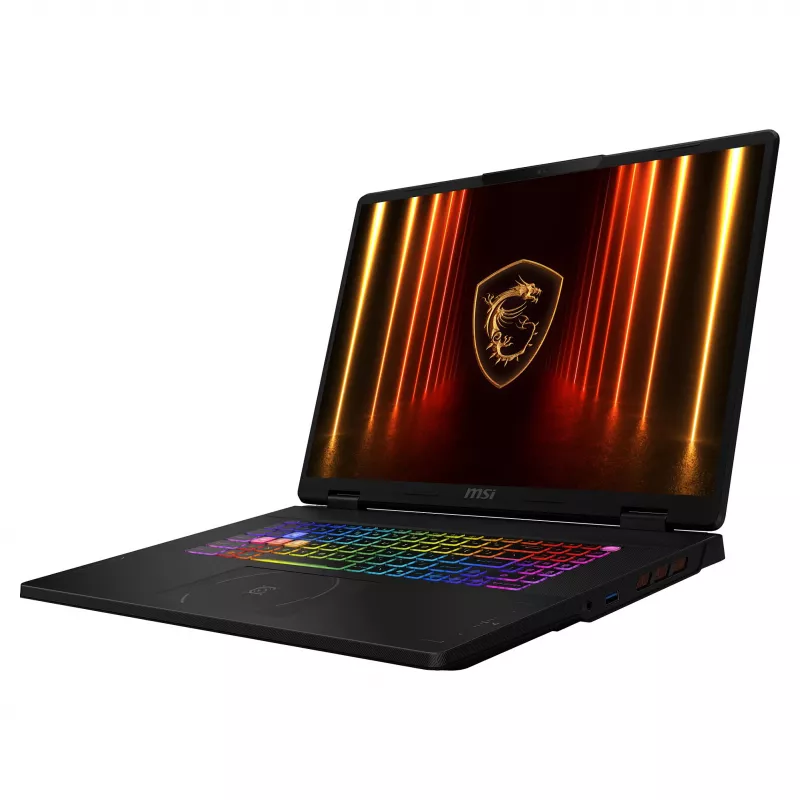 MSI Crosshair A18 HX A8WFKG-044FR mängusülearvuti, 18-tolline Quad HD+ IPS 240Hz, AMD Ryzen 9 8940HX, 32GB DDR5, 1TB SSD, GeForce RTX 5060 8GB, Windows 11 Home, prantsuse AZERTY klaviatuur