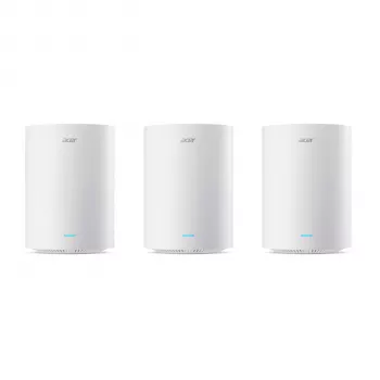 Acer Ovia T360 Wi-Fi 6 Mesh Router Triple Pack (3 Units) - AX3000, Dual-Band, Coverage up to 7,500 sq. ft.