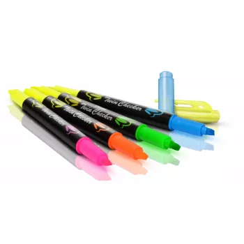 Pentel Twin Checker SLW8-GS Markerikomplekt, Segavärvid, 8 tk