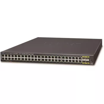 Planet GS-4210-48T4S Hallatav Gigabit lüliti - 48 porti 10/100/1000 + 4 SFP