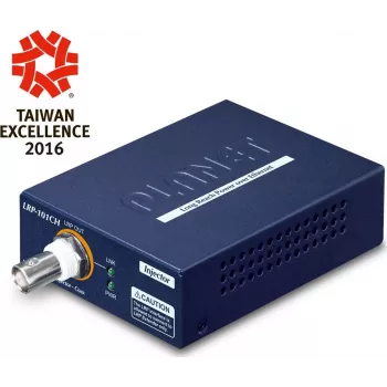 Planet LRP-101CH Long Reach PoE üle koaksiaalkaabli pikendaja, seinakinnitus, 30W