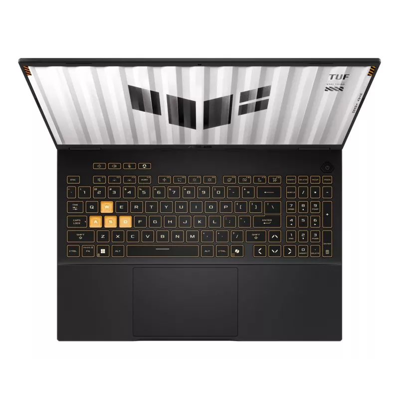 ASUS TUF Gaming F16 FX608JHR-RV094W - 16-tolline 165Hz mängusülearvuti - Intel Core i5-14450HX - 16GB DDR5 - 512GB SSD - NVIDIA GeForce RTX 5050 - Windows 11 Home - Mecha Gray