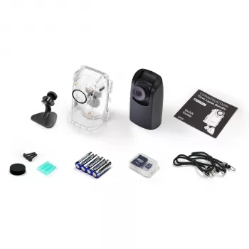 Brinno BCC300-M Time-Lapse Camera Kit with TLC300, 1080p, 118° FOV, Clamp Mount, Weather Resistant Housing, 32GB SD Card