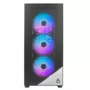 AZZA Aero Full Tower E-ATX korpus must ilma toiteplokita