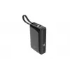 Silicon Power CP10 10000mAh PD USB-A 2xUSB-C Power Bank, Must