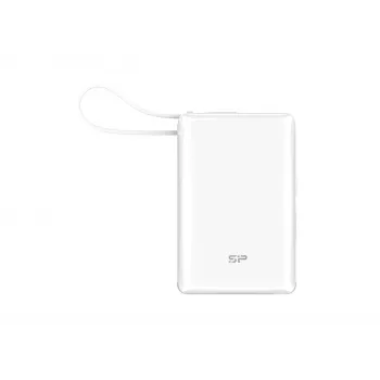 Silicon Power CP10 10000mAh PD USB-A 2xUSB-C Power Bank, Valge