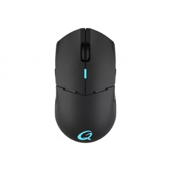 QPAD DX-900 Wireless Optical Gaming Mouse - 8 nuppu, 12000 DPI, kahekäeline, RGB