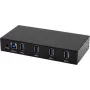 EXSYS EX-11234HMS-2 4 Port USB 3.2 Gen 1 Hub, Din-Rail ja seinakinnitus, VIA VL817_Q7S kiibistik