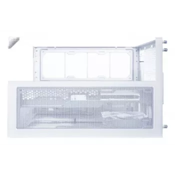 Lian Li O11 Vision-M Micro-ATX Tower, Karastatud Klaas, Valge