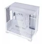 Lian Li O11 Vision-M Micro-ATX Tower, Karastatud Klaas, Valge